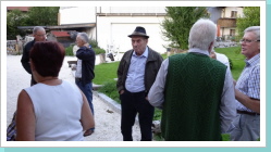 Solisten unter sich beim Fachsimpeln